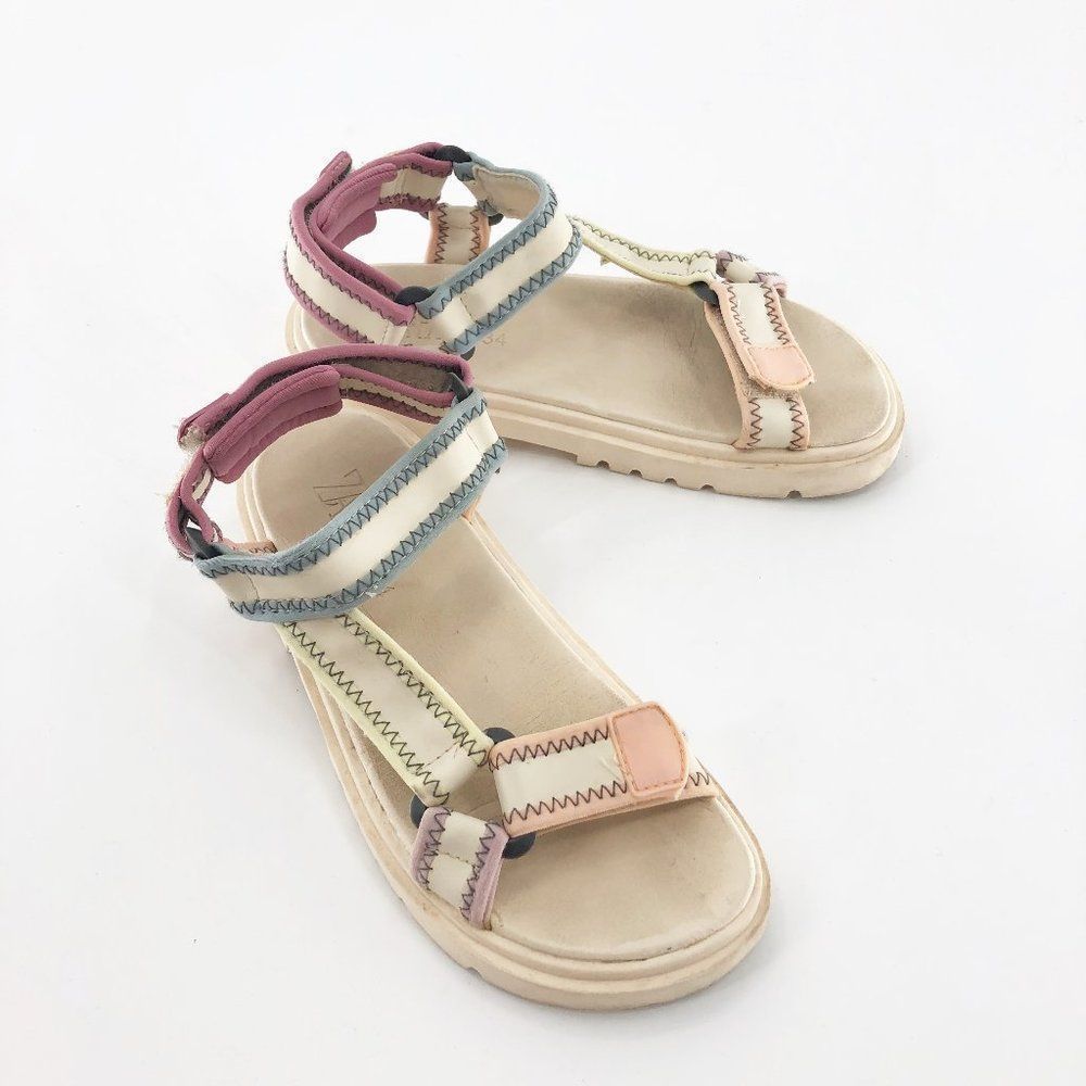 Zara Multicolor Technical Sandals size 5/5.5